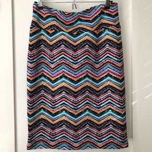 LulaRoe Cassie Skirt. Sz Large. EUC